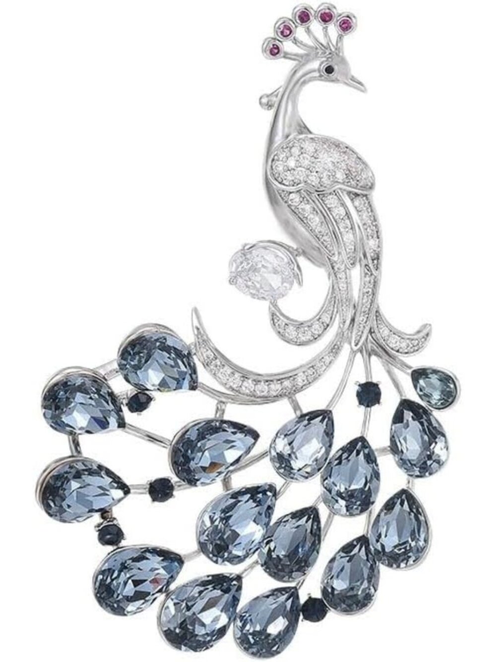 Charming Rhinestone Animal Brooch Pin for Women - Stylish Lapel Jewelry